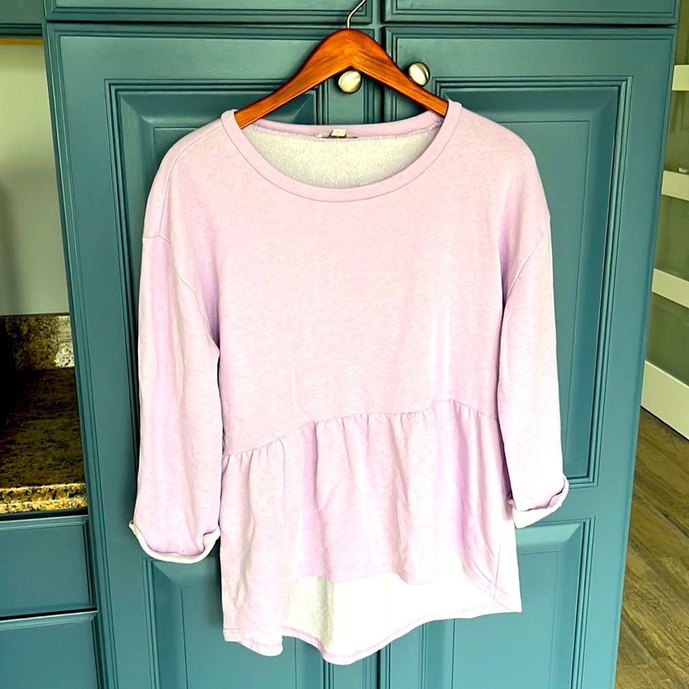 LOFT Sweatshirt Lilac NWOT, Size Small. Never worn.